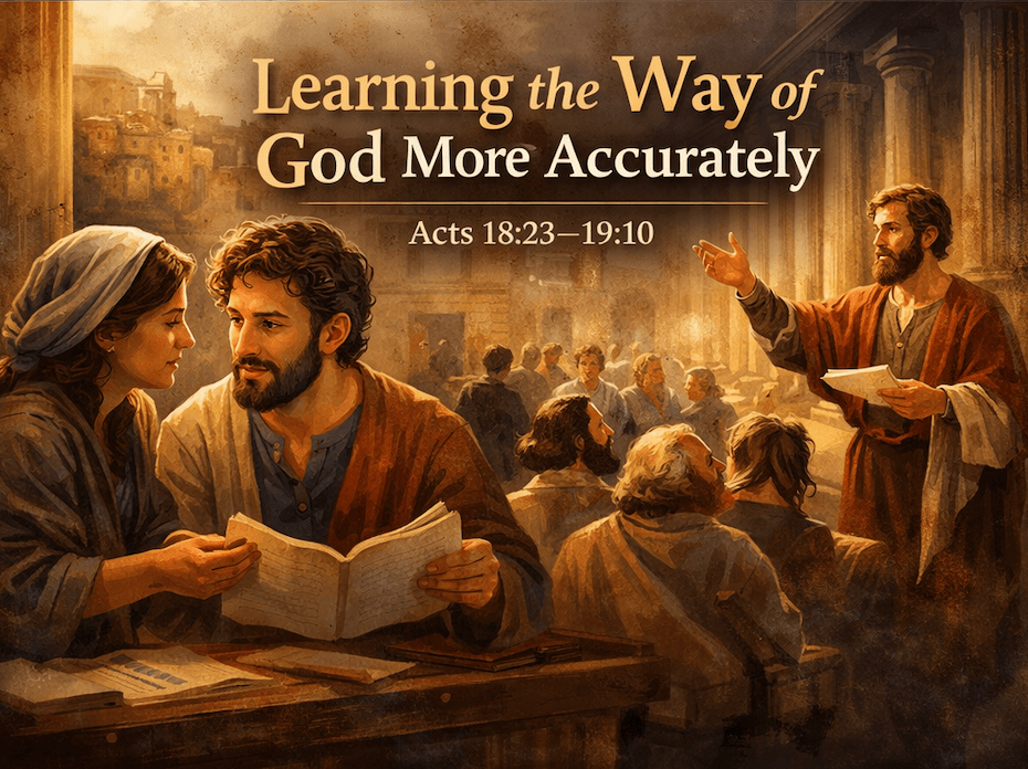 Learning the Way of God More&nbsp;Accurately